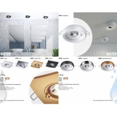Встраиваемый светильник Novotech 370800 WATER IP44 под лампу 1xGU10 50W