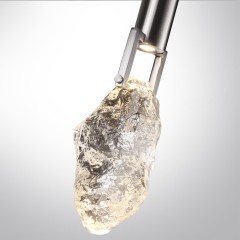 6696/5WL MIDCENT ODL24 Настенный светильник матовый никель/металл/стекло IP20 LED 5W 200Лм 3000K LIA