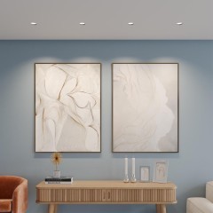 371011 Квадртаный встраиваемый в ГКЛ гипсовый светильник под покраску под лампу GU10 50W IP20 220-240V Novotech CAIL