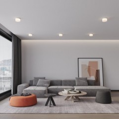 Светильник накладной светодиодный LED 18W 4000K 1170Лм Novotech AURA 359446