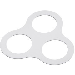 357919 SPOT NT19 225  бел Рамка декоративная к артикулам 357585-357587, 357589, 357909-357910 METIS