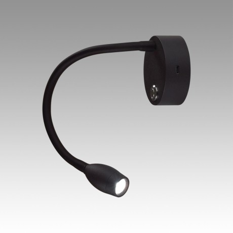 6541/3WL LEDIO LN23 000 чёрный Бра LED 3W 3000-7000K 000 220V YUTO