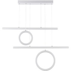 Светильник подвесной диммируемый, в комплекте пульт 4000К 116W Novotech ONDO 359182