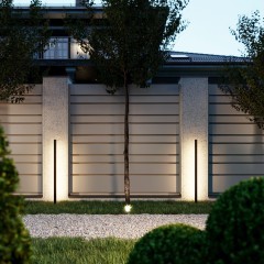 Уличный светильник IP65 LED 16W 3000K Odeon Light PIFA 7036/16GL