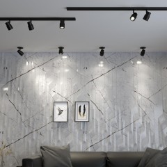 Однофазный двужильный трековый светильник Novotech 370926 MOLO под сменную лампу GU10