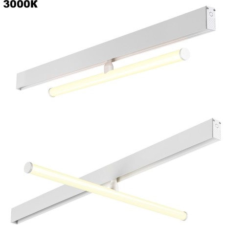 359447 Трековый светодиодный TUYA SMART светильник Novotech Flum CRI90+ 3000-6000К 960Лм 120° 12W Bluetooth Wi-Fi Алиса