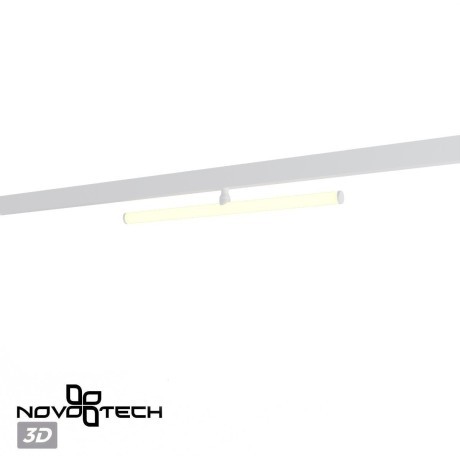 359447 Трековый светодиодный TUYA SMART светильник Novotech Flum CRI90+ 3000-6000К 960Лм 120° 12W Bluetooth Wi-Fi Алиса