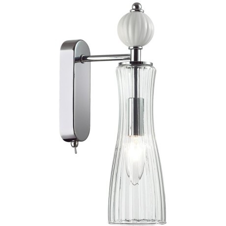 Бра с выключателем Е14 1*40W Lumion EMILY 8268/1W