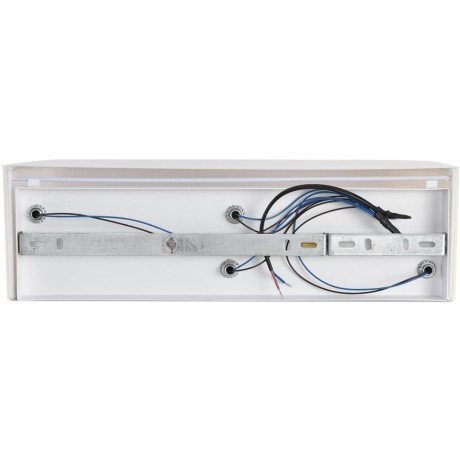 8328/4W Настенный текстильный светильник с серым плафоном, под 4 лампы E14 макс 40Вт 220V LUMION GOFERA