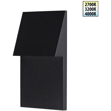 Уличная подсветка для лестниц встраиваемая в стену с переключателем цветовой температуры и влагозащитой Novotech IP65 LED 3W 100-240V 2700К\3200К\4000К SCALA 359724