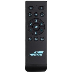 7701/24L VIVA LED SN24 Люстра-вентилятор черный LED 24Вт 3000-6000K D1220 пульт ДУ STORM