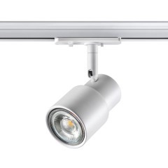 Однофазный двужильный трековый светильник Novotech 370927 MOLO под сменную лампу GU10