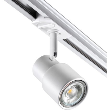 Однофазный двужильный трековый светильник Novotech 370927 MOLO под сменную лампу GU10