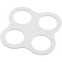 357921 SPOT NT19 225 белый Рамка декоративная к артикулам 357585-357587, 357589, 357909-357910 METIS