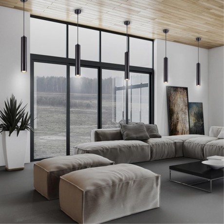 Подвесной светильник цилиндр Novotech 370622 PIPE под лампу 1xGU10 50W