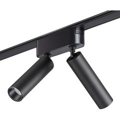 359086 Трековый магнитный светодиодный светильник Novotech SMAL 48V CRI90+ 4000К 1260Лм 24° 2*7W