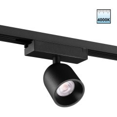 359804 Черный светодиодный однофазный двужильный трековый светильник 10Вт 882Лм 4000К 32° CRI≥90 180-265V IP20 Novotech SOLETTE