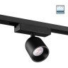 359804 Черный светодиодный однофазный двужильный трековый светильник 10Вт 882Лм 4000К 32° CRI≥90 180-265V IP20 Novotech SOLETTE