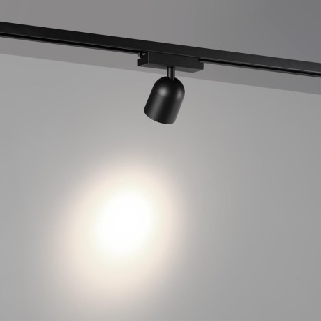 359804 Черный светодиодный однофазный двужильный трековый светильник 10Вт 882Лм 4000К 32° CRI≥90 180-265V IP20 Novotech SOLETTE