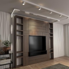 359198 Трековый светодиодный светильник Novotech Flum CRI90+ 3000К 900Лм 120° 12W