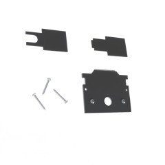 135246Y NT24 123 черный Заглушка торцевая для шинопровода арт.135242; 135244 IP20 FLUM