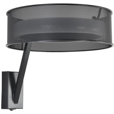 8370/15WL Настенный светильник с черным перфорированный металлическим абажуром 15Вт 650Лм 3000;4000;6000K CRI80 220V LUMION ALVA