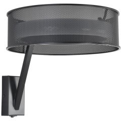 8370/15WL Настенный светильник с черным перфорированный металлическим абажуром 15Вт 650Лм 3000;4000;6000K CRI80 220V LUMION ALVA