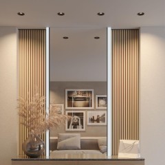 359849 Черный встраиваемый светильник с перекл. цветовой темп. и антибликовым фильтром 7Вт 565Лм 2700;3200;4000К UGR19 CRI90 36° IP20 Novotech NOVA