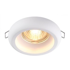 Гипсовый светильник под покраску Novotech 370494 YESO под лампу 1xGU10 50W