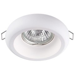 Гипсовый светильник под покраску Novotech 370494 YESO под лампу 1xGU10 50W