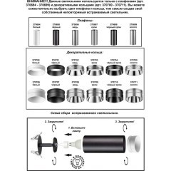 Встраиваемый светильник Unite 370681