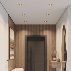 359850 Бронзовый встраиваемый светильник с перекл. цветовой темп. и антибликовым фильтром 7Вт 565Лм 2700;3200;4000К UGR19 CRI90 36° IP20 Novotech NOVA