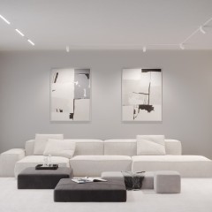 359497 Трековый светодиодный TUYA SMART светильник Novotech Flum CRI90+ 3000-6500К 1800Лм 38° 20W Bluetooth Wi-Fi Алиса