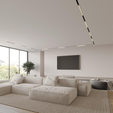 359490 Трековый светодиодный TUYA SMART светильник Novotech Flum CRI90+ 3000-6500К 1920Лм 38° 24W Bluetooth Wi-Fi Алиса