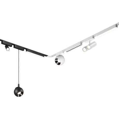 359097 Трековый магнитный светодиодный светильник Novotech SMAL 48V CRI90+ 4000К 800Лм 120° 10W