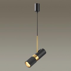 Подвесной светильник цилиндр Odeon Light 4356/1 BULLET под лампу 1xGU10 1*10W