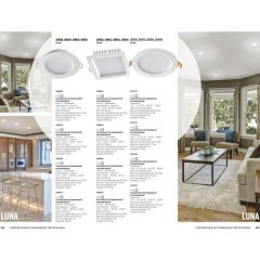 Встраиваемый светильник Novotech 357573 LUNA светодиодный LED 10W