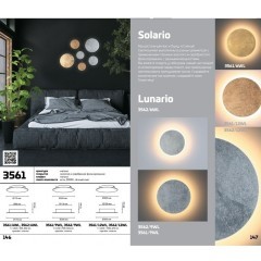 Настенно-потолочный светильник Odeon Light 3561/6WL SOLARIO светодиодный LED 6W