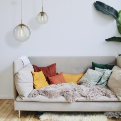 Золотой Подвес E27 длина провода 1500мм SUMMER Lumion 6509/1B